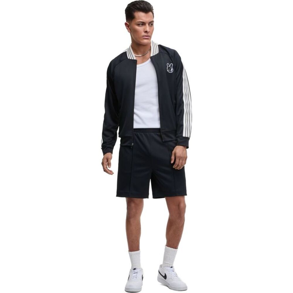 Mode Of One Mens Regular-Fit Contrast Paneled Athletic Walking Shorts, NWT